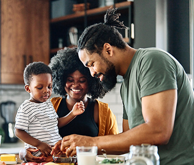 Établissement bancaire pour la famille